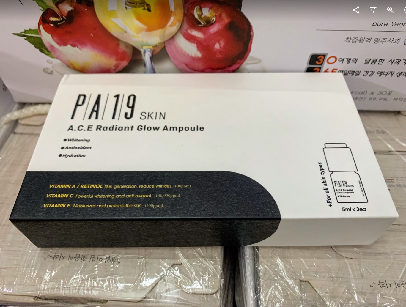 PA19 A.C.E GLOW AMPOULE
