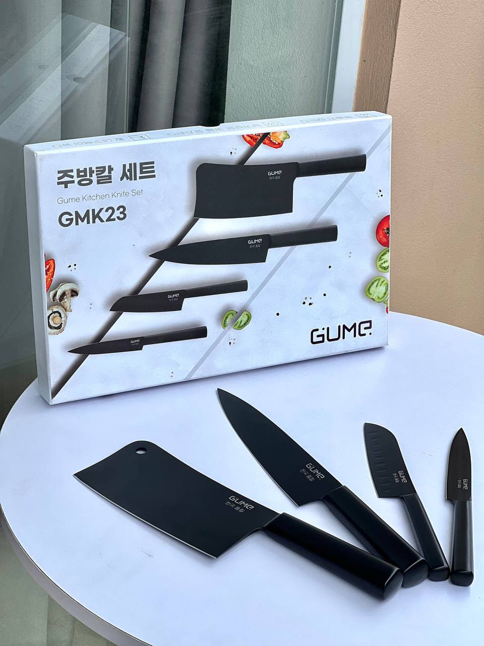 BỘ DAO NHÀ BẾP GUME KOREA